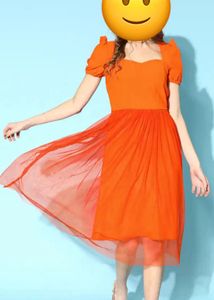 Orange Dress