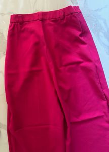Vintage Fuchsia Pink Wide Leg Trousers