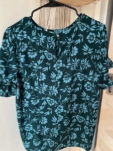 CHEMISTRY- Green Coloured Top With Half Sleeves