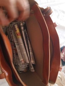 Stylish Brown Tote Bag