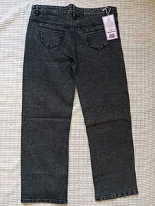 Charcoal Grey Straight fit jeans