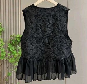 Jacquard Vest Jacket