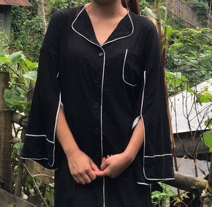 Black Pajama Set