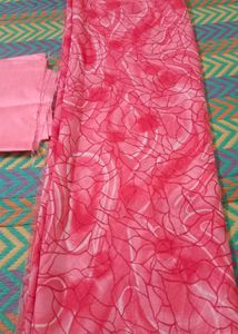 New Saree With Blouse