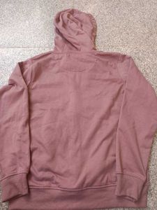 Roadster Womens Mauve Zip-Up Hoodie, M SIZE