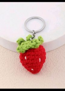 🍓 Strawberry Keychain