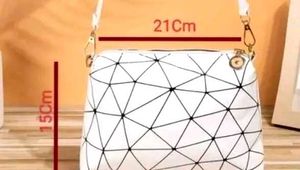 Geometric Crossbody Bag