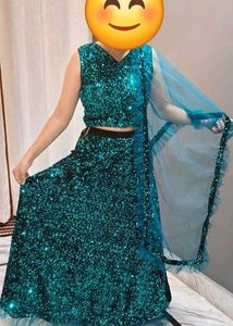 Sequin Lehenga Choli