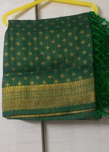 New Unstiched/semi Stiched Half Sari