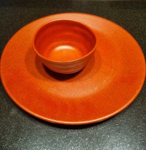 Set Melamine Plate Bowl