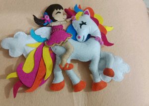 Felt Unicorn Toy