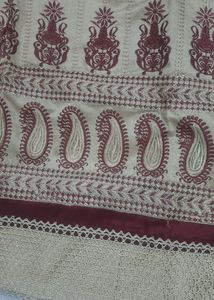 Silk Blend Kurta, Churidar, Dupatta Set