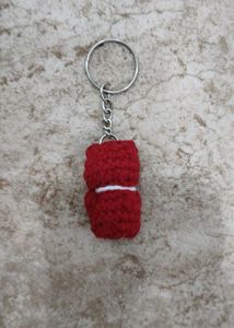 &#34;❤️ Handmade Teddy Keychain 🧶✨&#34;