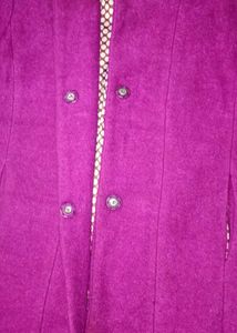 Unique Long Purple Coat 🧥🎀