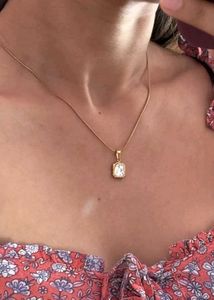 Gold Pendant Necklace✨️