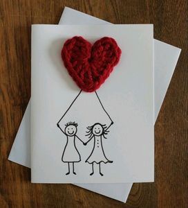 Crochet Handmade Card