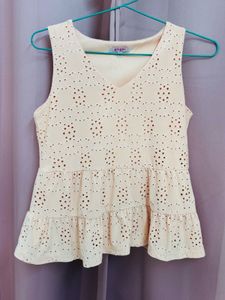 Cute Peplum Tank Top