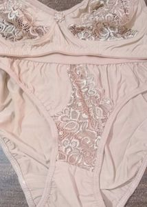 Bridal Soft Lace Bra Set