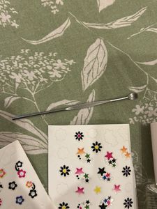 3 Nail Paint &amp; 2 Sticker Set