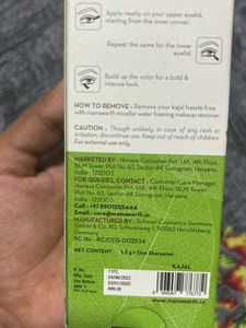 Mamaearth Charcoal Black Kajal