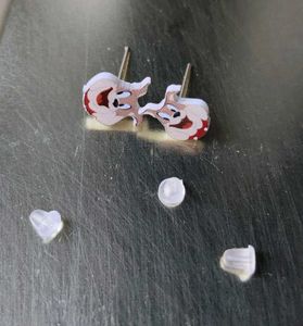 18 set Cartoon Character Stud Earrings