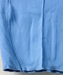 Blue Long Sleeve Top