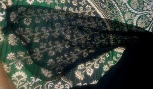 Black And Green Combo Top