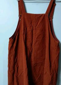 Corduroy Overall Dress