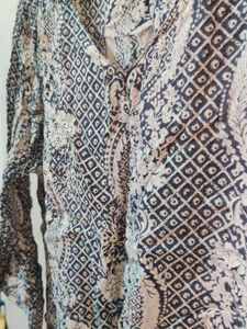 Patterned short kurti