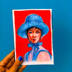 Beautiful Paintings On Cartridge Sheet 🎨