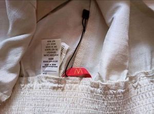 W Brand Off White ladies cigarette Pant