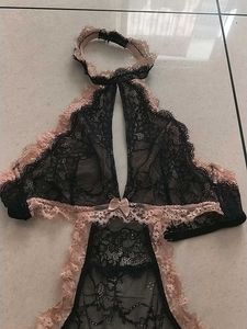 S Lace Teddy Lingerie(Adore Me)
