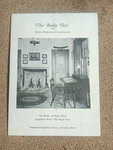 Vintage "The Rainy Day" Print