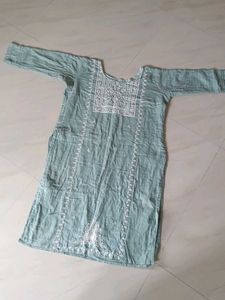Embroidered Kurti Top