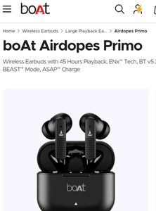 boAt Airdopes Primo