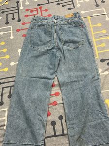 Wide Leg Denim Jeans