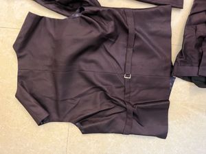 Men’s 3 Piece Coat Pant Vest Formal Color Mauve