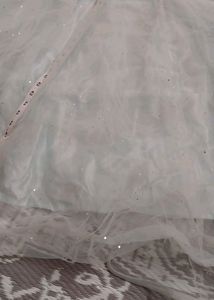 Light Blue Tulle Gown