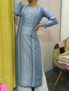 Long Kurti Printed