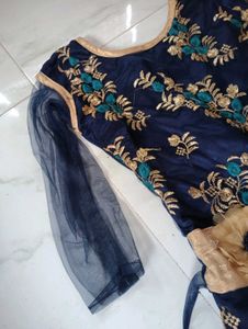 Navy Blue Gown