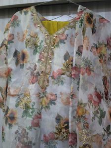 Beautiful Organza Suit Set