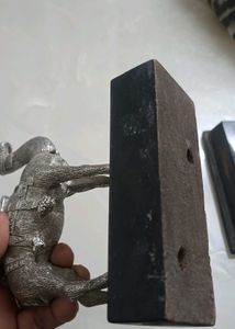 Vintage Silver Camel Figurine