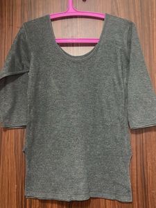 Grey Thermal Top