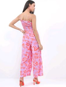 Floral Print Jumpsuit