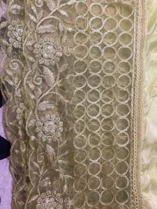 Elegant Green Embroidered Kurta