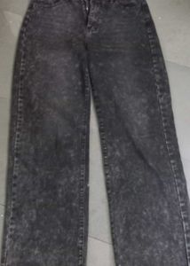 Grey Charcoal Urbanic Baggy Jeans