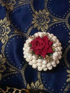 Floral Hair Bun