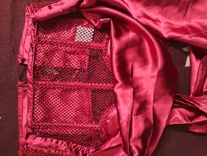 ❤️‍🔥Red Rhinestone Corset Top❤️‍🔥