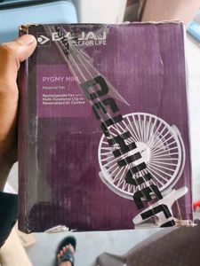 Bajaj Built For Life Pygm Personal Fan