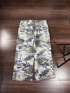Camo Cargo Wide Leg Pants